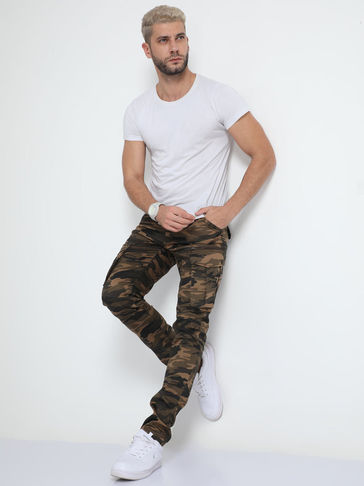 Utility Cream Camo Cargo Pant