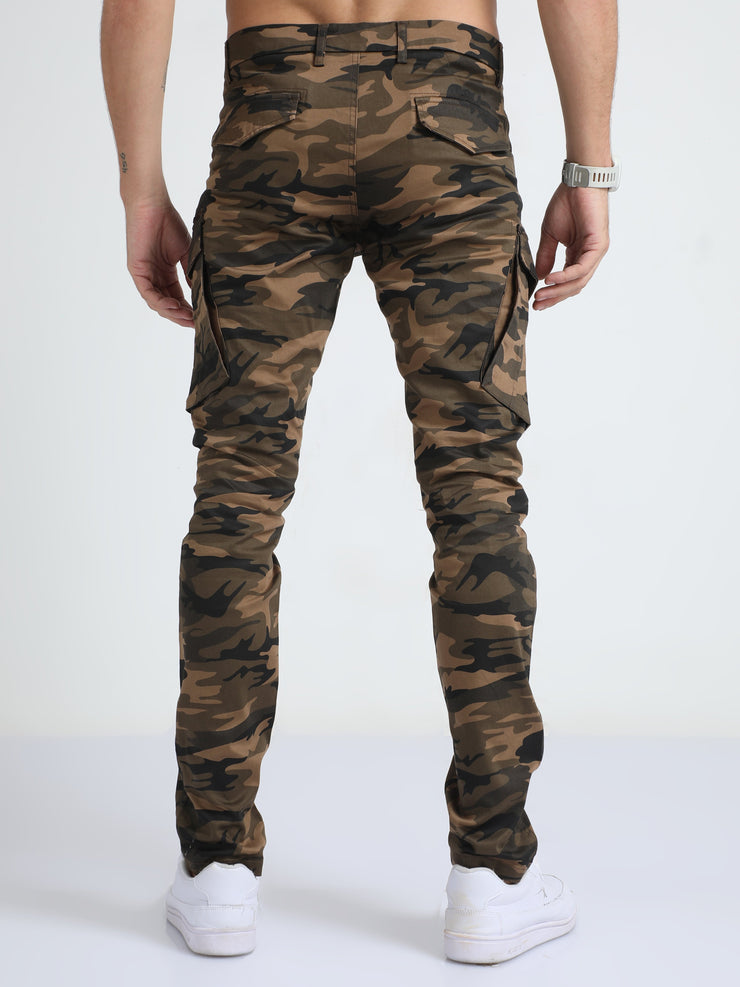 Utility Cream Camo Cargo Pant
