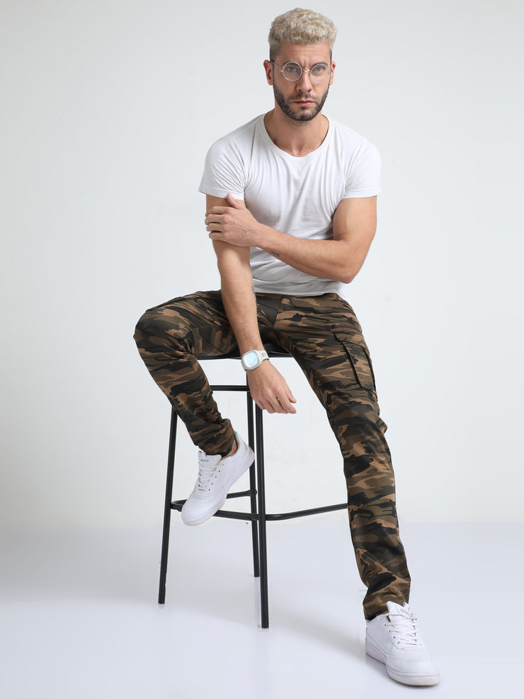 Utility Cream Camo Cargo Pant