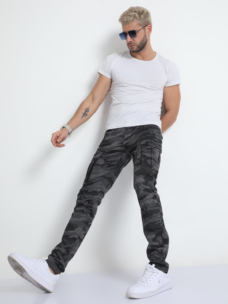 Utility Grey Camo Cargo Pant