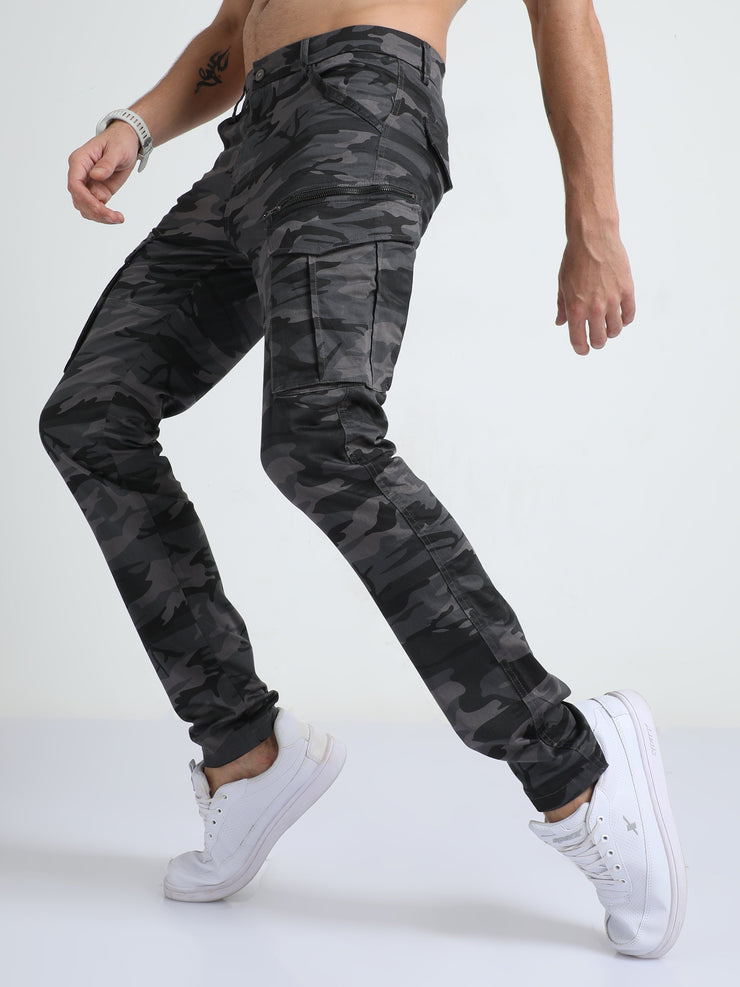 Utility Grey Camo Cargo Pant