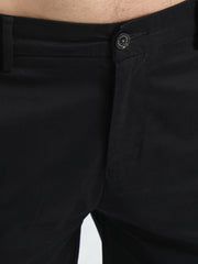 Modern Twill Black Shorts