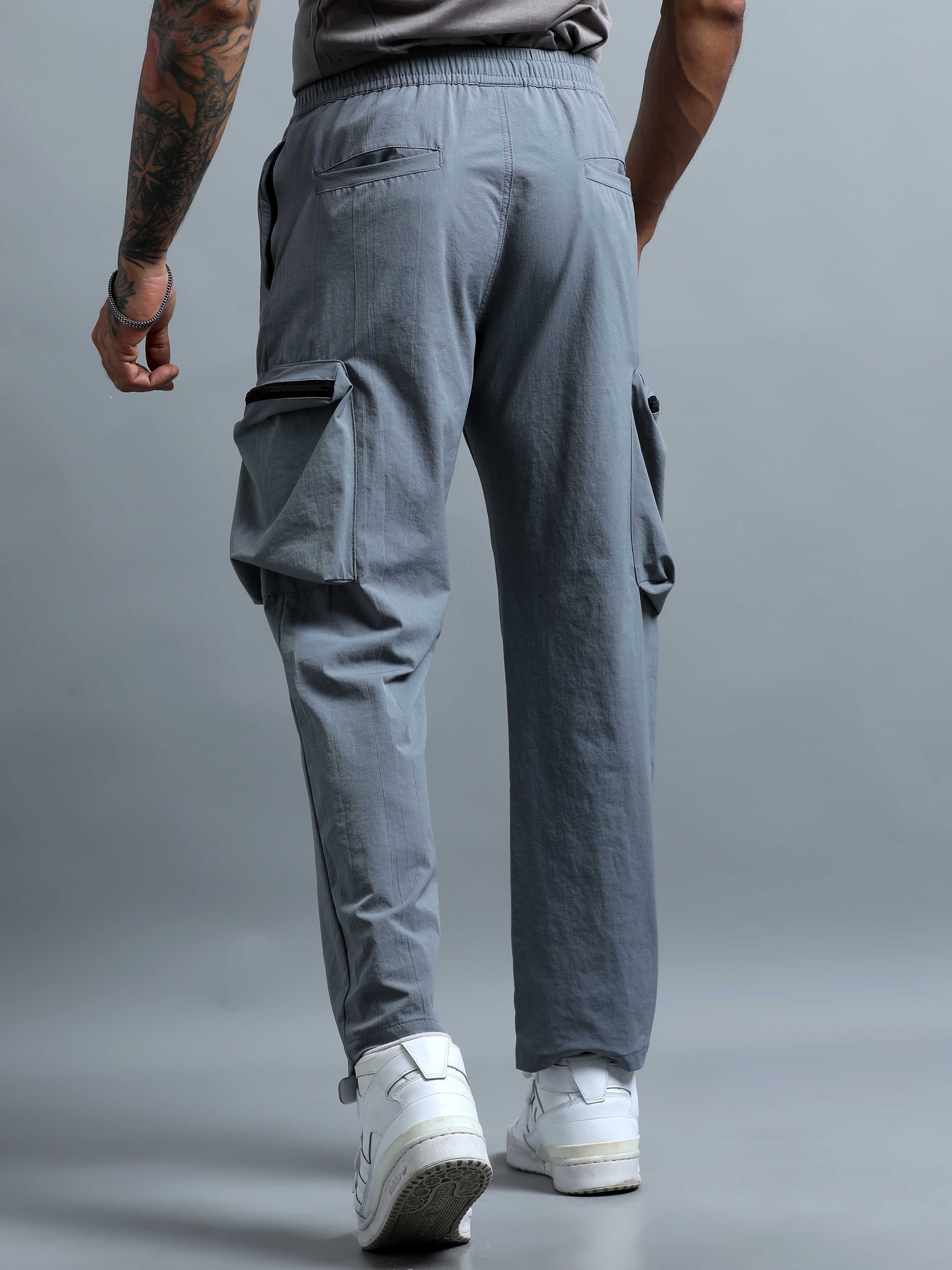UrbanVoyage Relaxed Cargo In Light Grey
