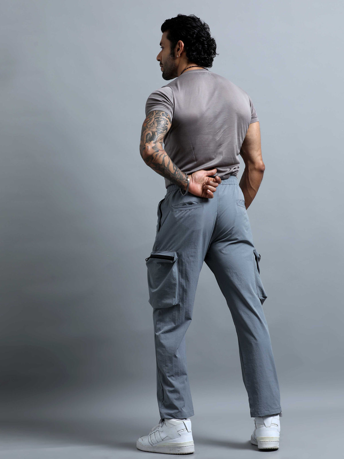 UrbanVoyage Relaxed Cargo In Light Grey