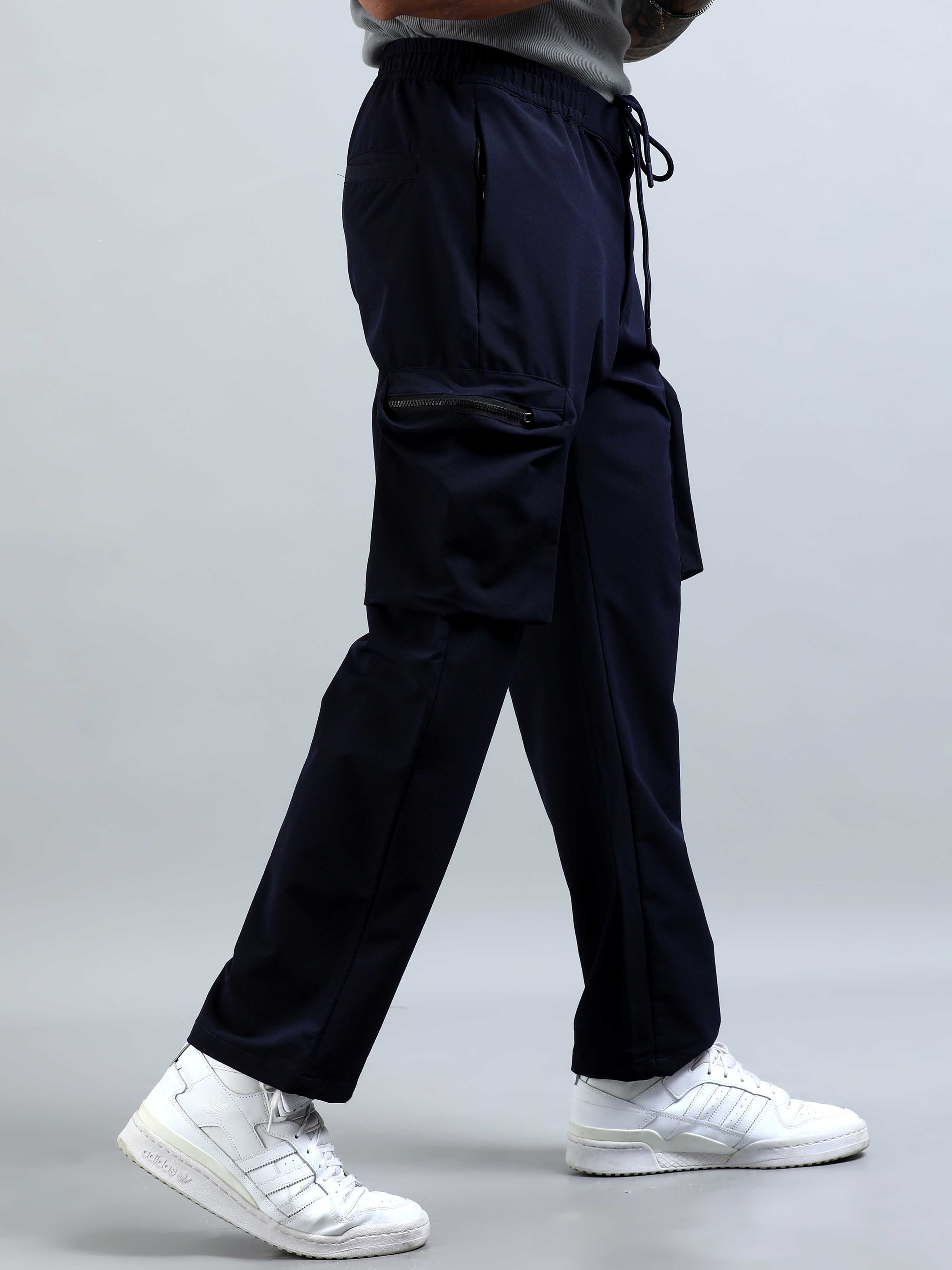 UrbanVoyage Relaxed Cargo In Navy