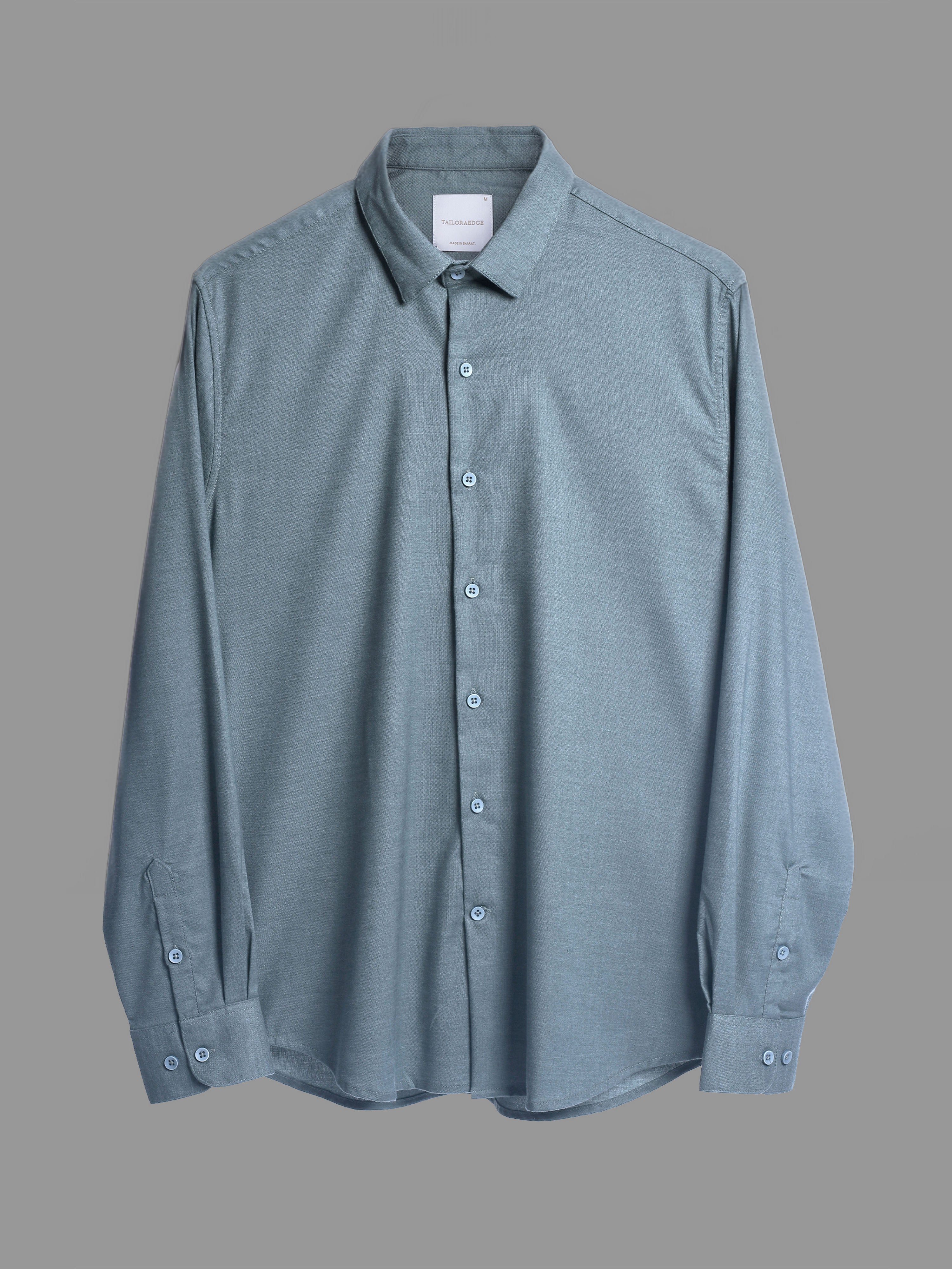 Royal Oxford Green Stretch Shirt