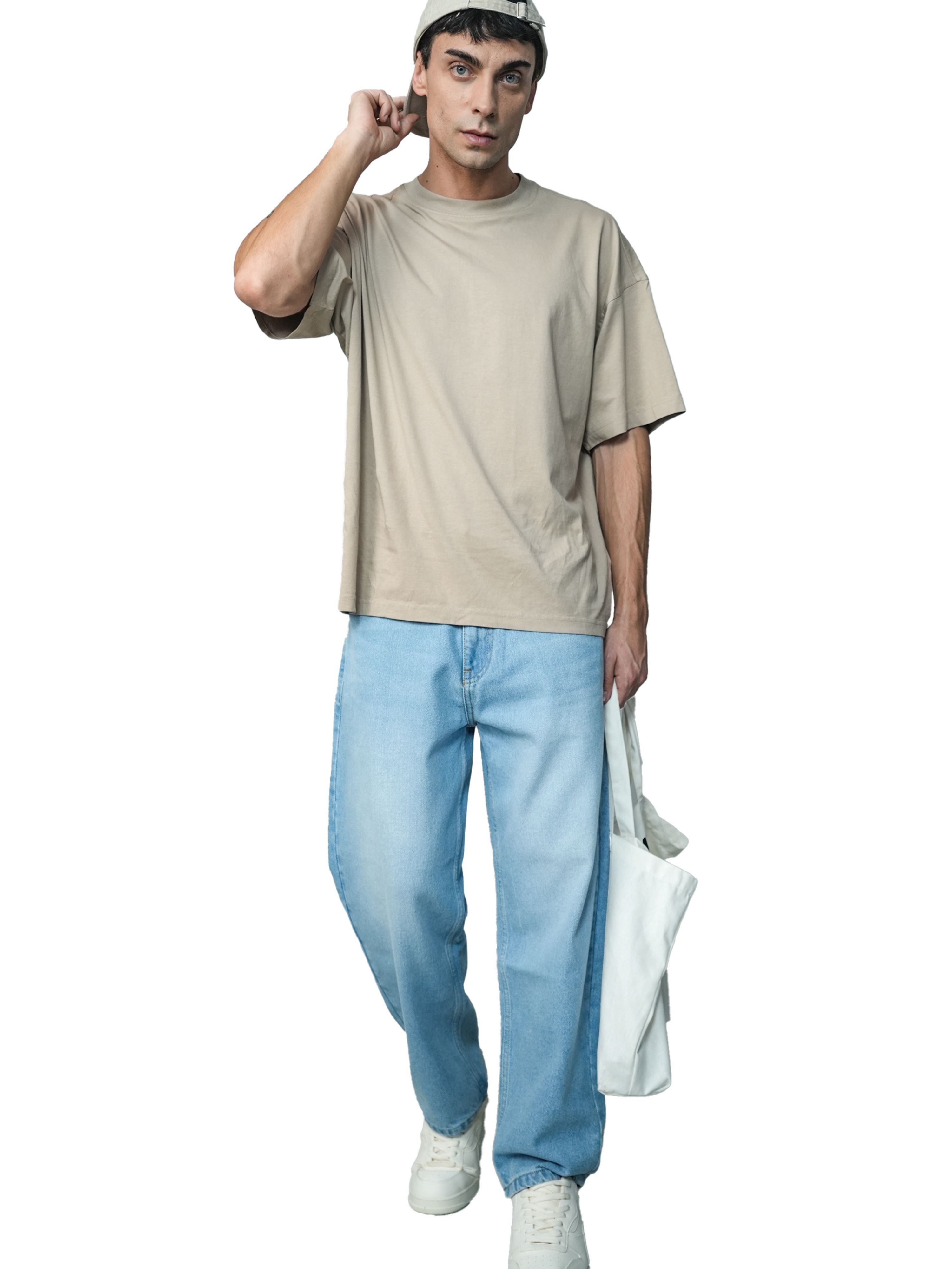 Classic Edge Relaxed Denims In Blue