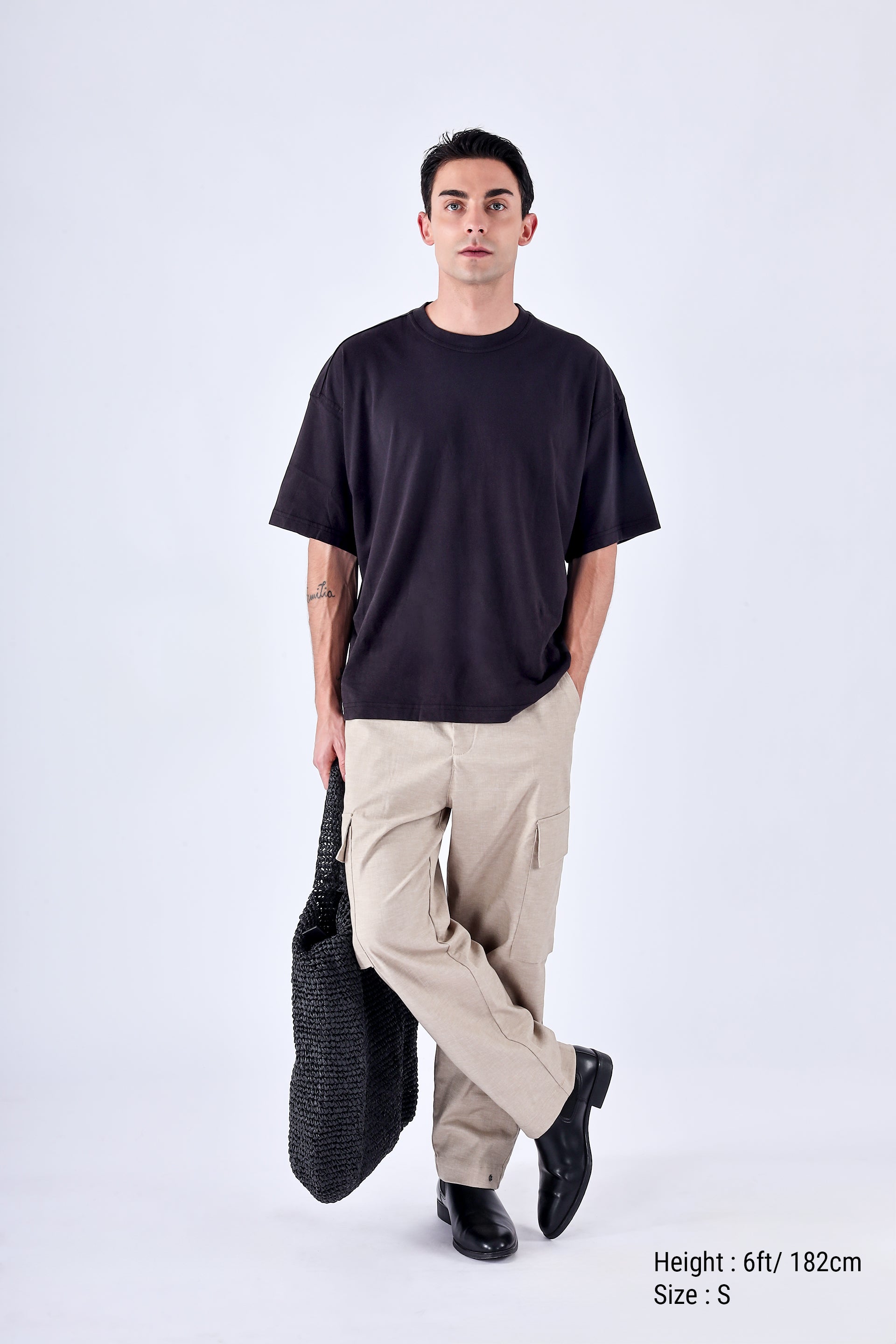 Air Relaxed Cargo Pants In Brown