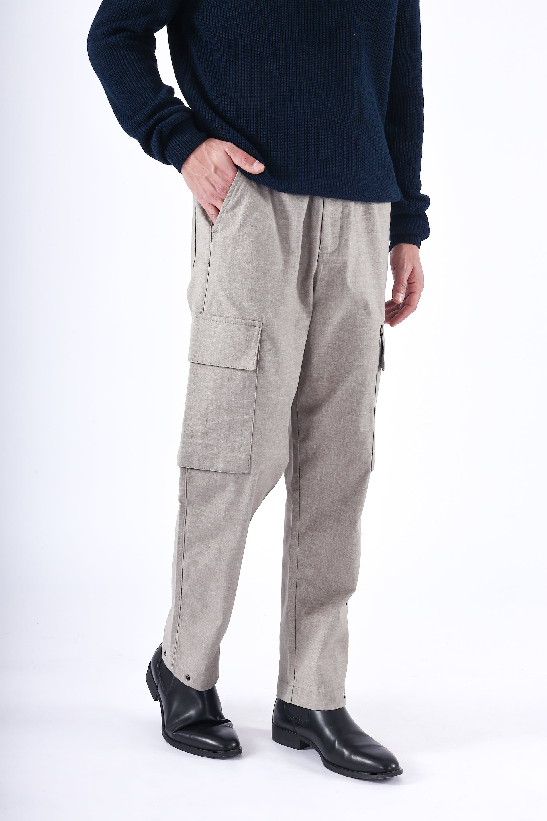 Air Relaxed Cargo Pants In Beige