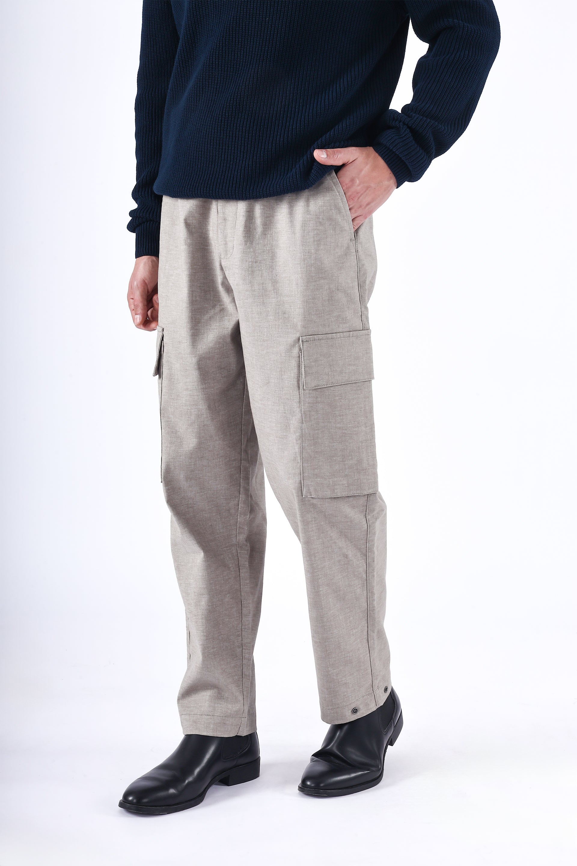 Air Relaxed Cargo Pants In Beige
