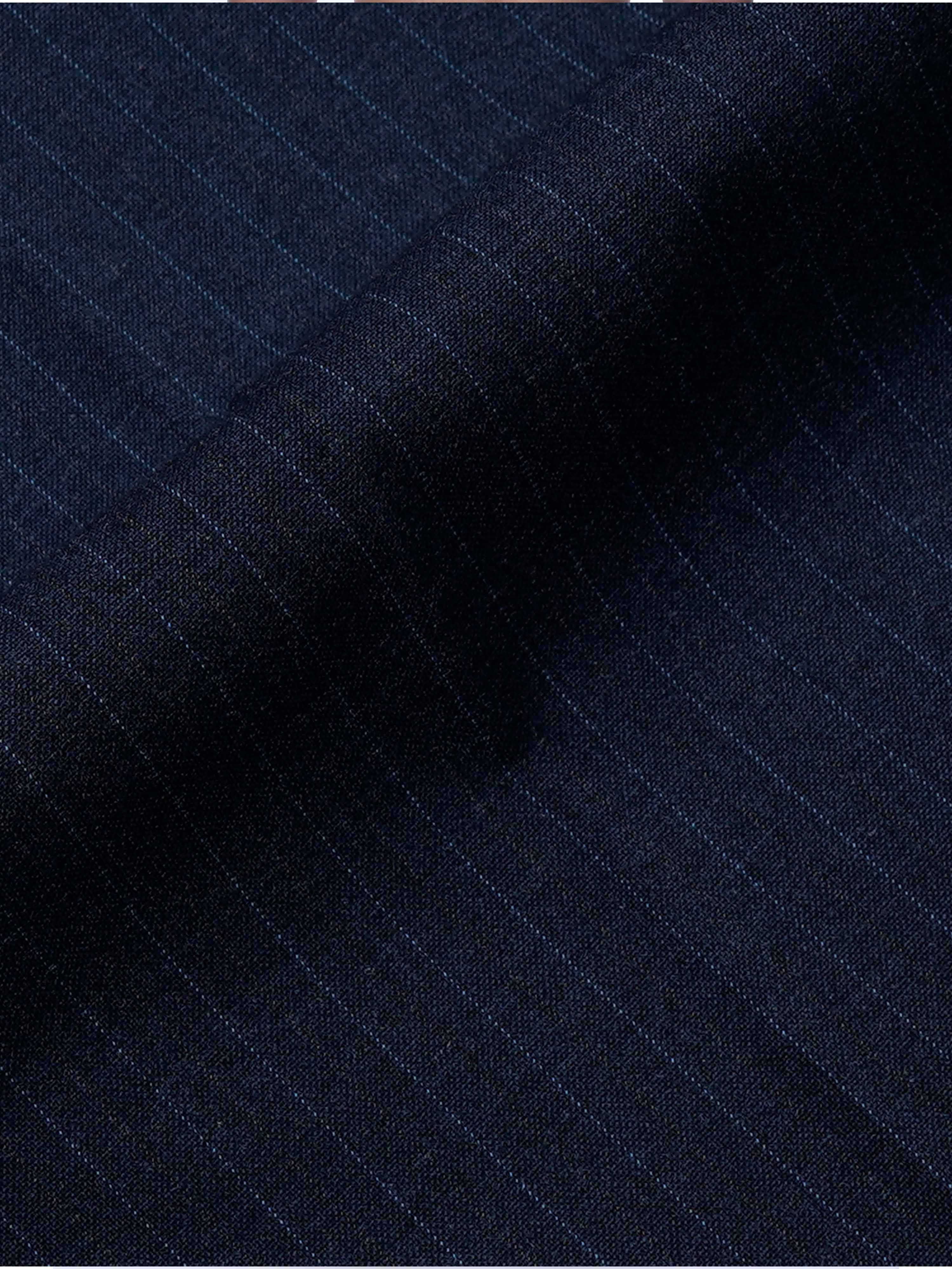 Soft Miracle Navy Striped Relaxed Pants