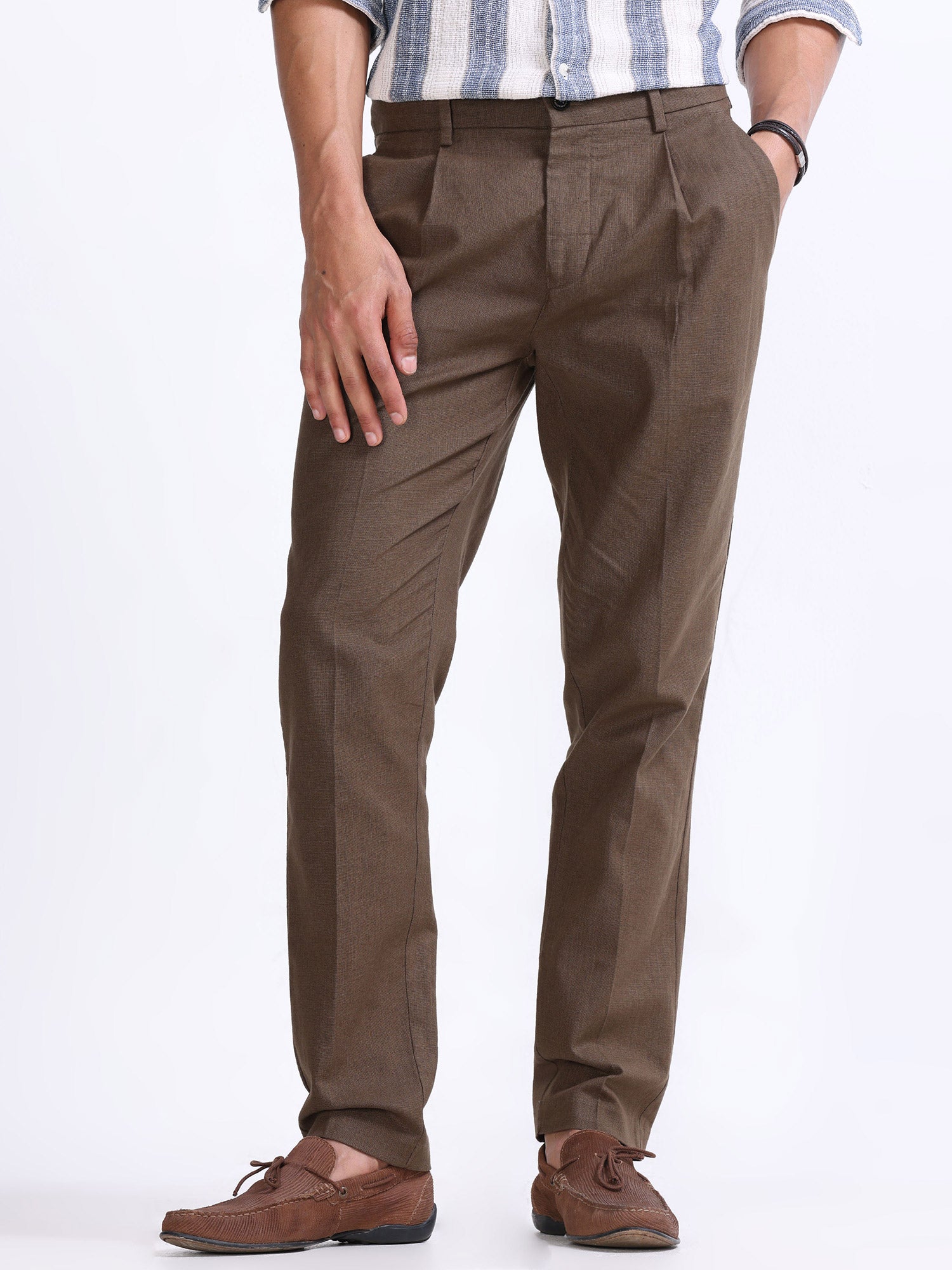Buy Black Trousers & Pants for Men by Code 61 Online | Ajio.com