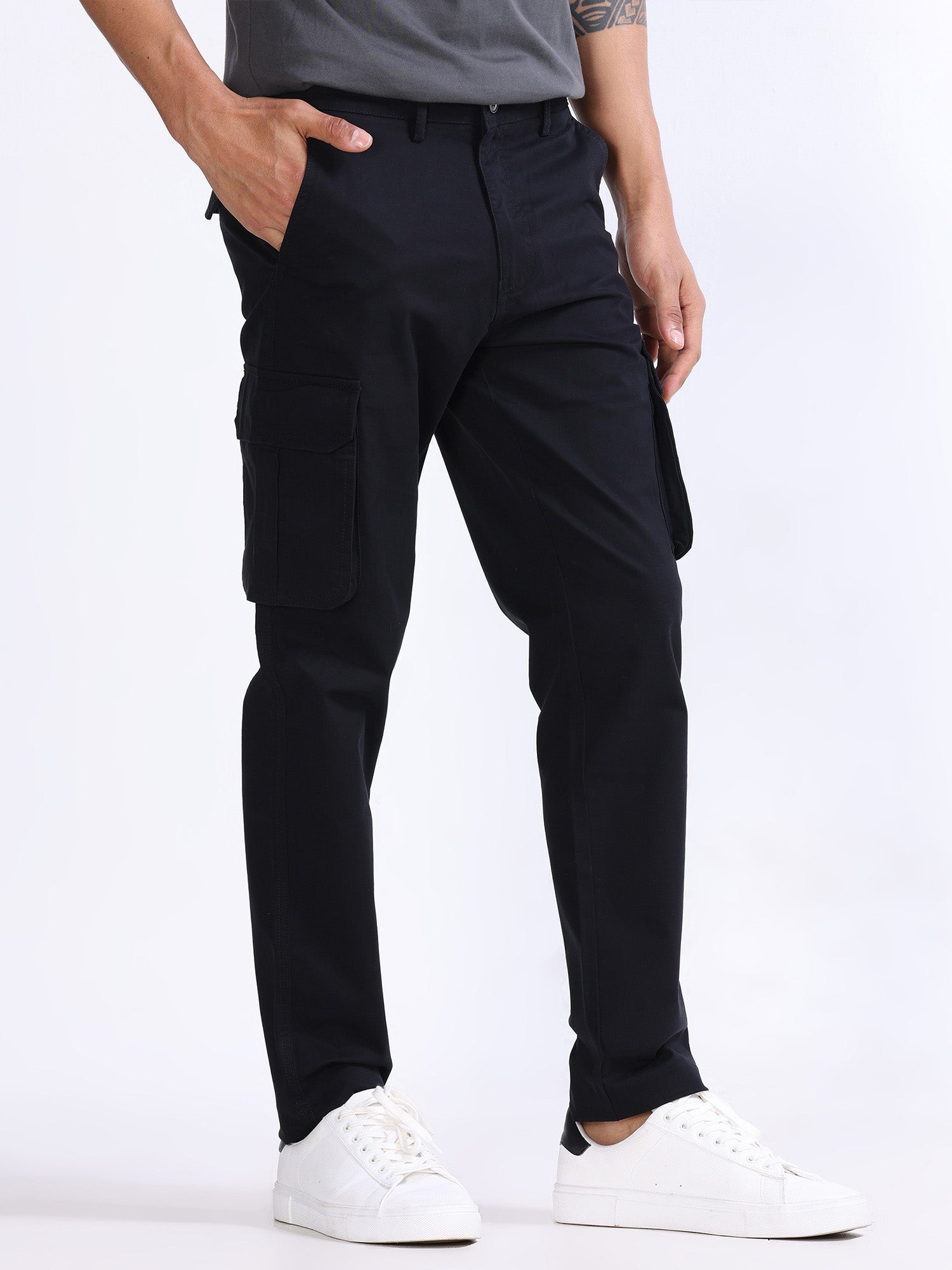 Buy Twill Cargo Trousers online