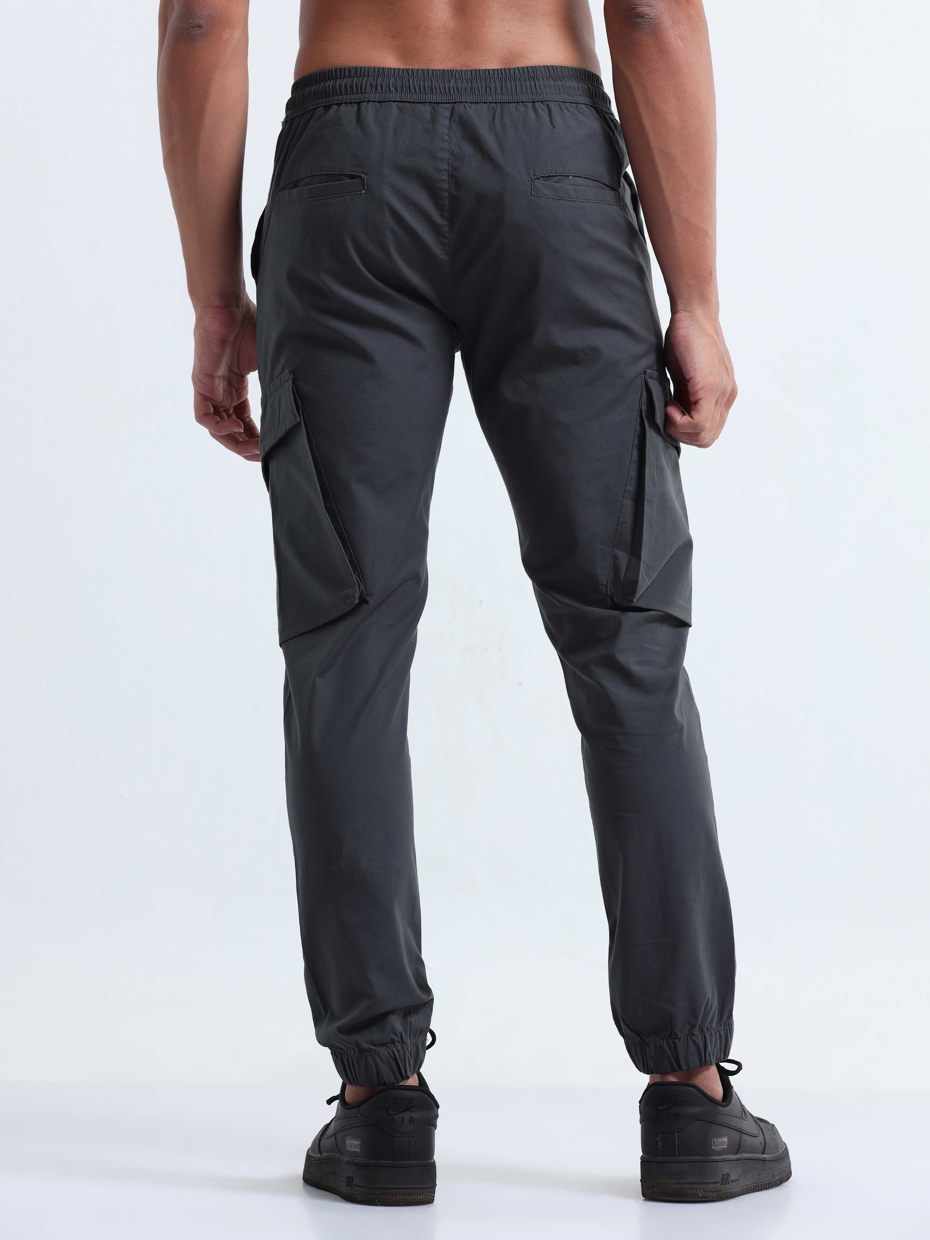 Air Sense Metal Grey Cargo Joggers