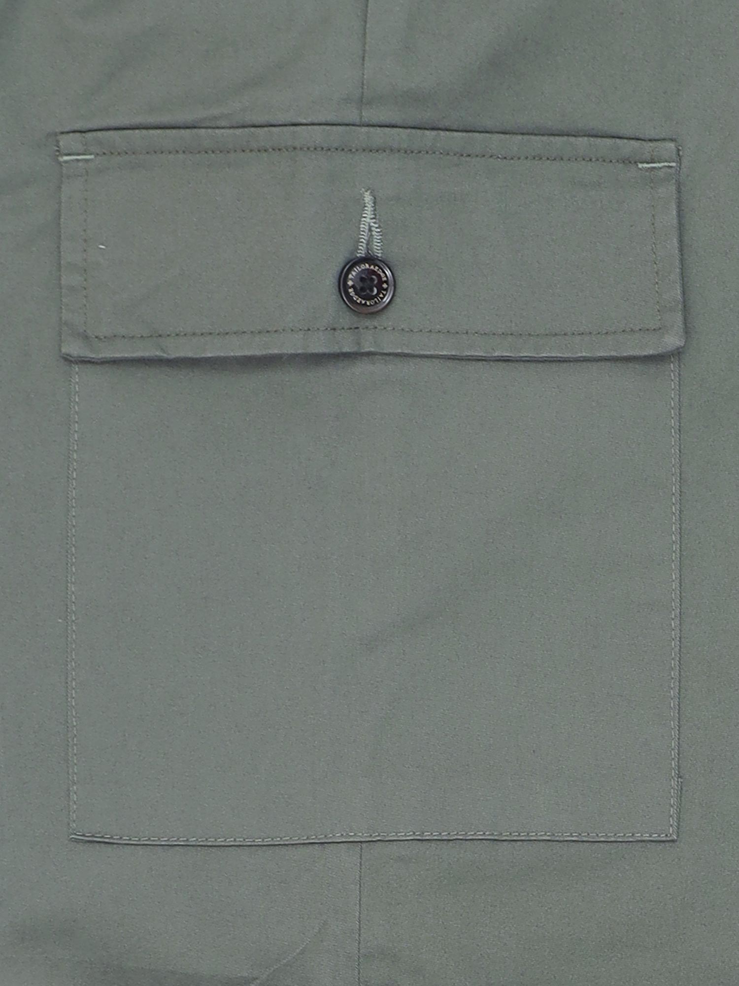Milano Double Pleated Olive Relaxed Cargo