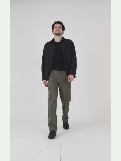 Check styling ideas for「Jersey Relaxed Jacket、Wide Straight Cargo Pants」|  UNIQLO US