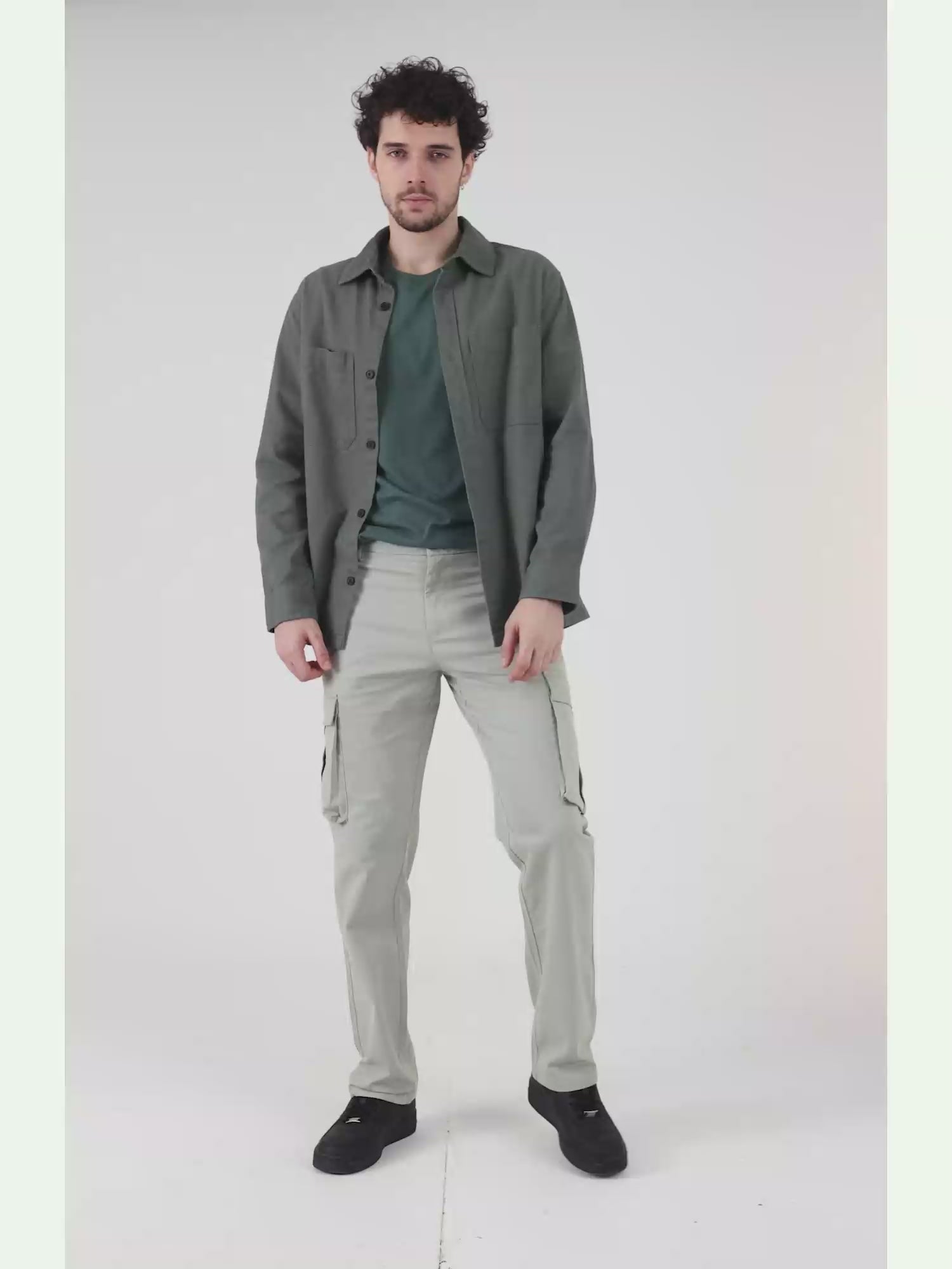 Buy Pistachio Green Cargo Pants for Men Online in India -Beyoung