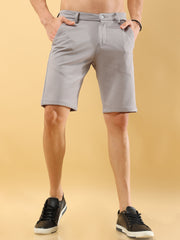 Power Stretch Light Grey Shorts