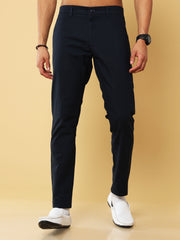 Linen Navy Trouser