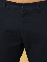 Linen Navy Trouser