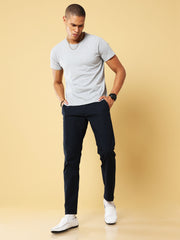 Linen Navy Trouser