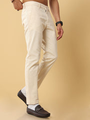 Linen Cream Trouser