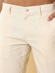 Linen Cream Trouser