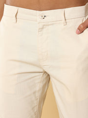 Linen Cream Trouser