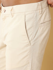 Linen Cream Trouser