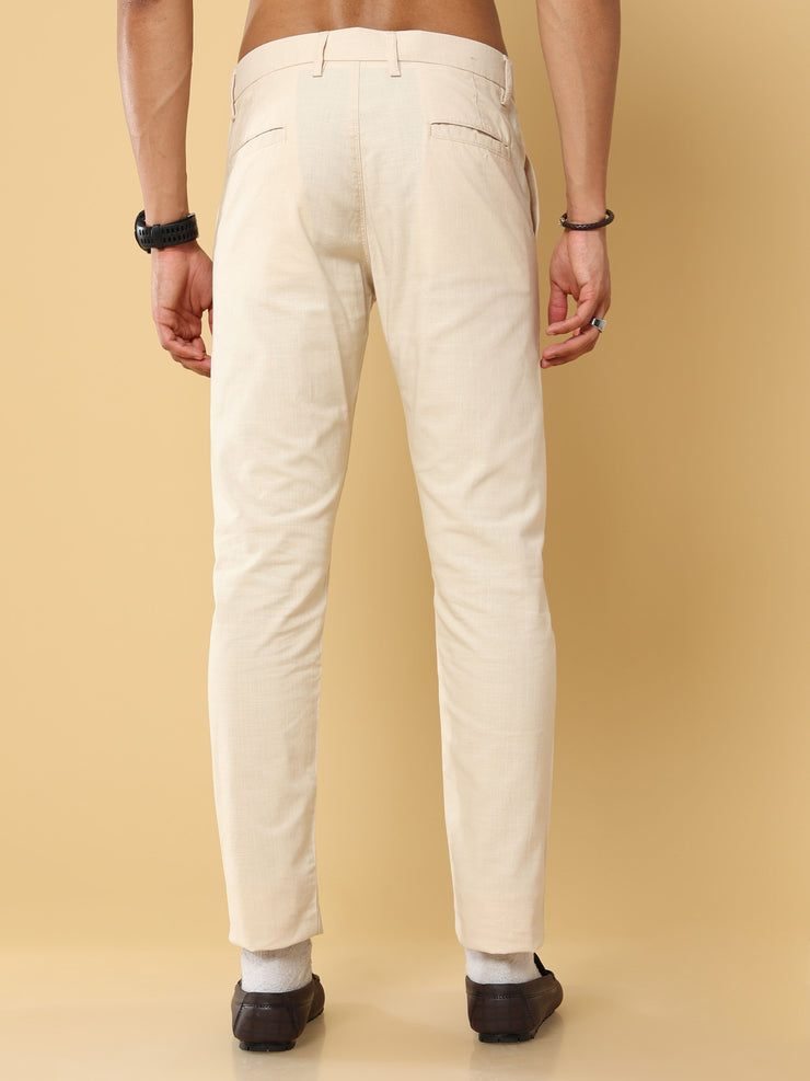 Linen Cream Trouser