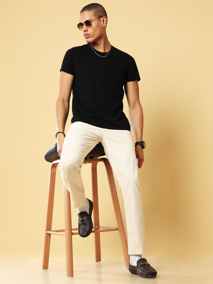 Linen Cream Trouser