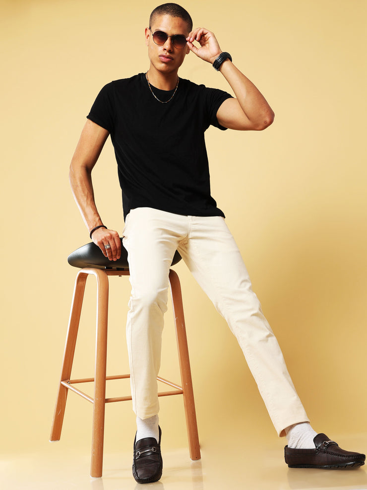 Linen Cream Trouser