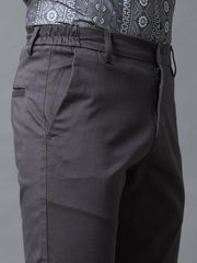 Flexi Waist Dark Grey Trouser
