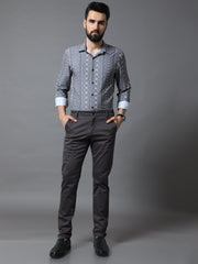 Flexi Waist Dark Grey Trouser