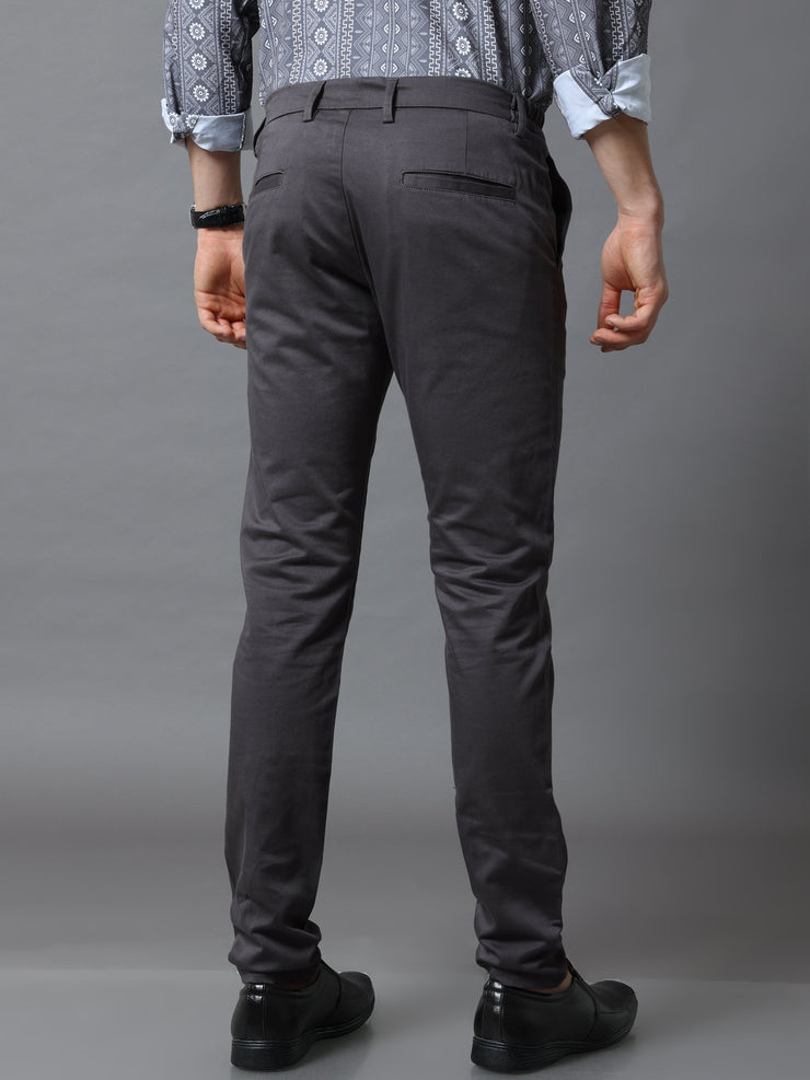 Flexi Waist Dark Grey Trouser