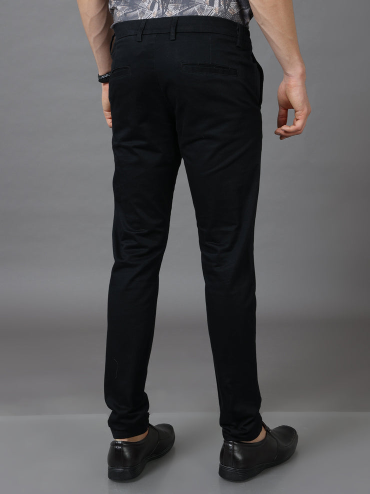 Flexi Waist Black Trouser