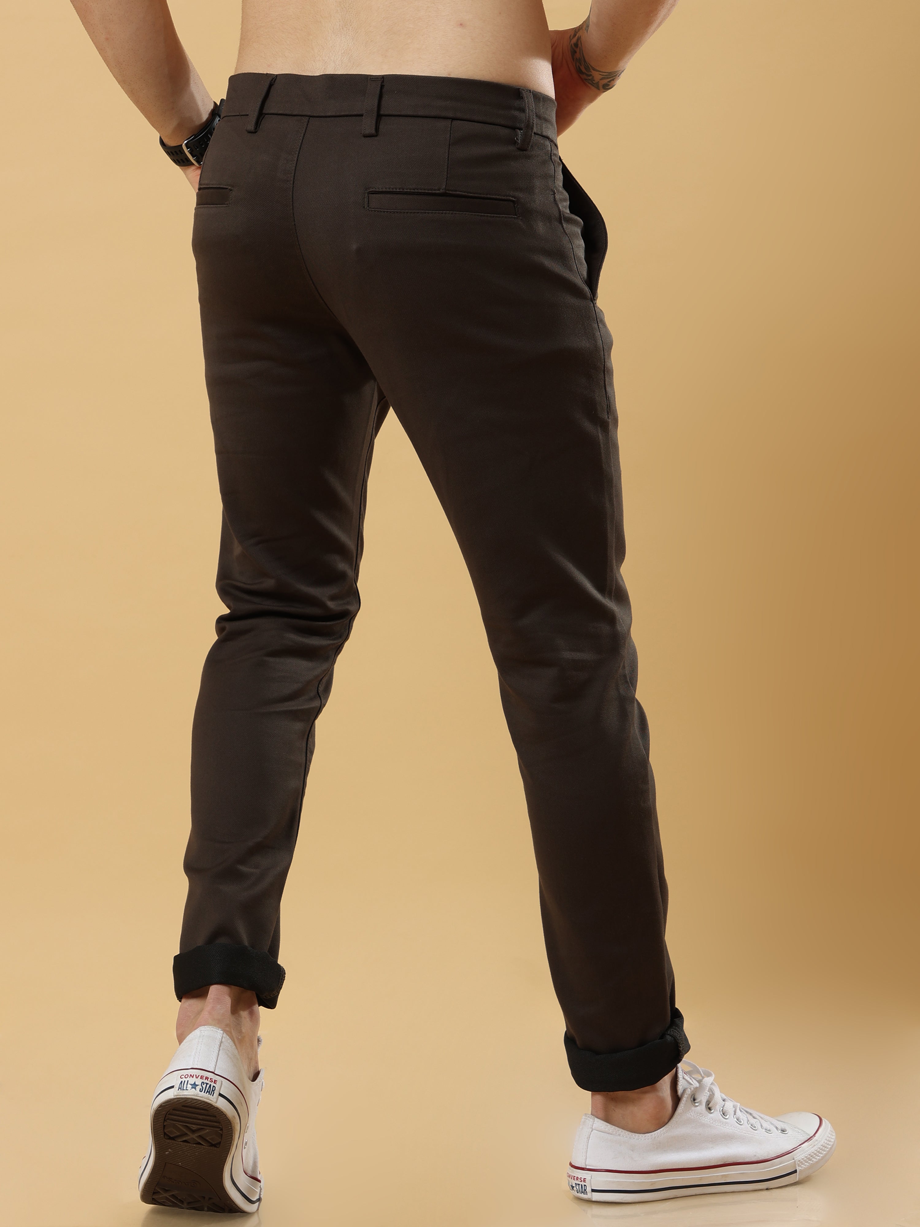 Regular Fit Ripstop Cargo Pants - Dark brown - Men | H&M US