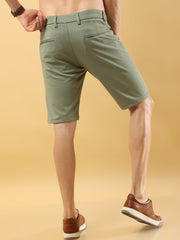 Power Stretch Light Olive Shorts