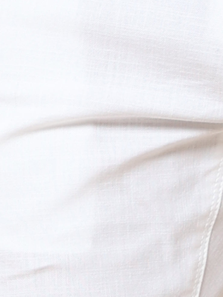 Linen White Trouser