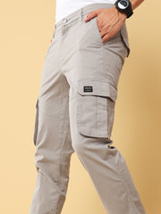 Premium Light Grey Cargo Pant