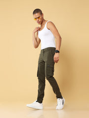 Premium Dark Olive Cargo Pant