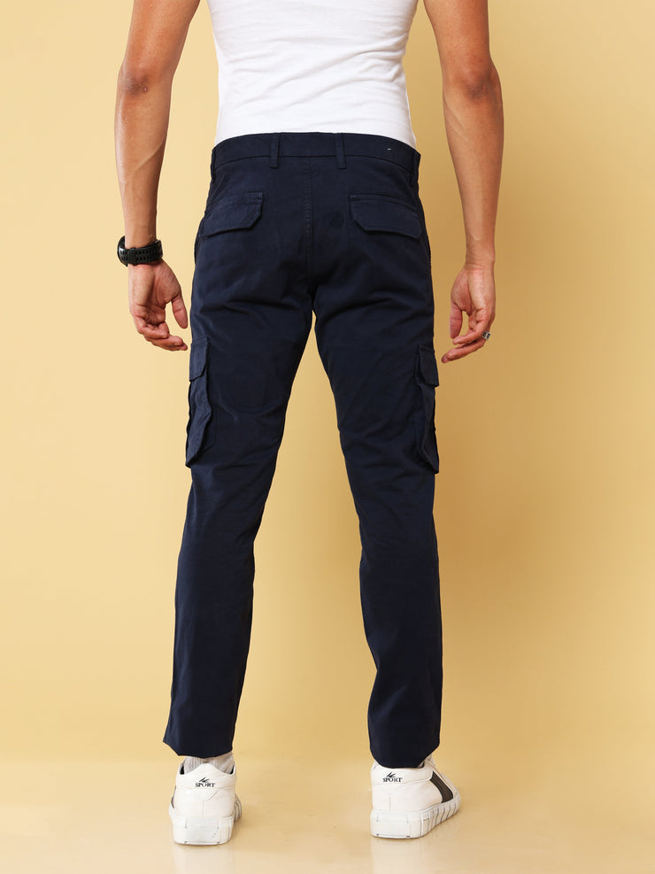 Premium Navy Cargo Pant