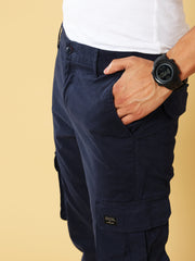 Premium Navy Cargo Pant