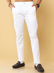 Linen White Trouser