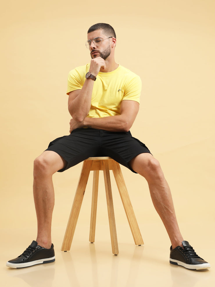 Cargo Black Shorts