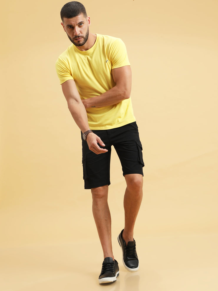 Cargo Black Shorts
