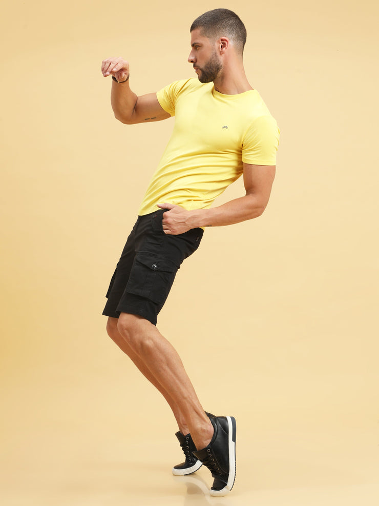 Cargo Black Shorts