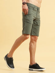 Vibrant Olive Shorts