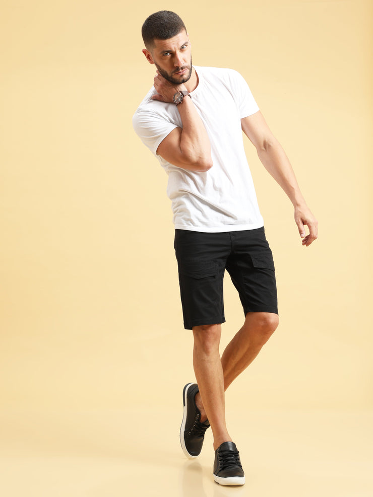 Vibrant Black Shorts