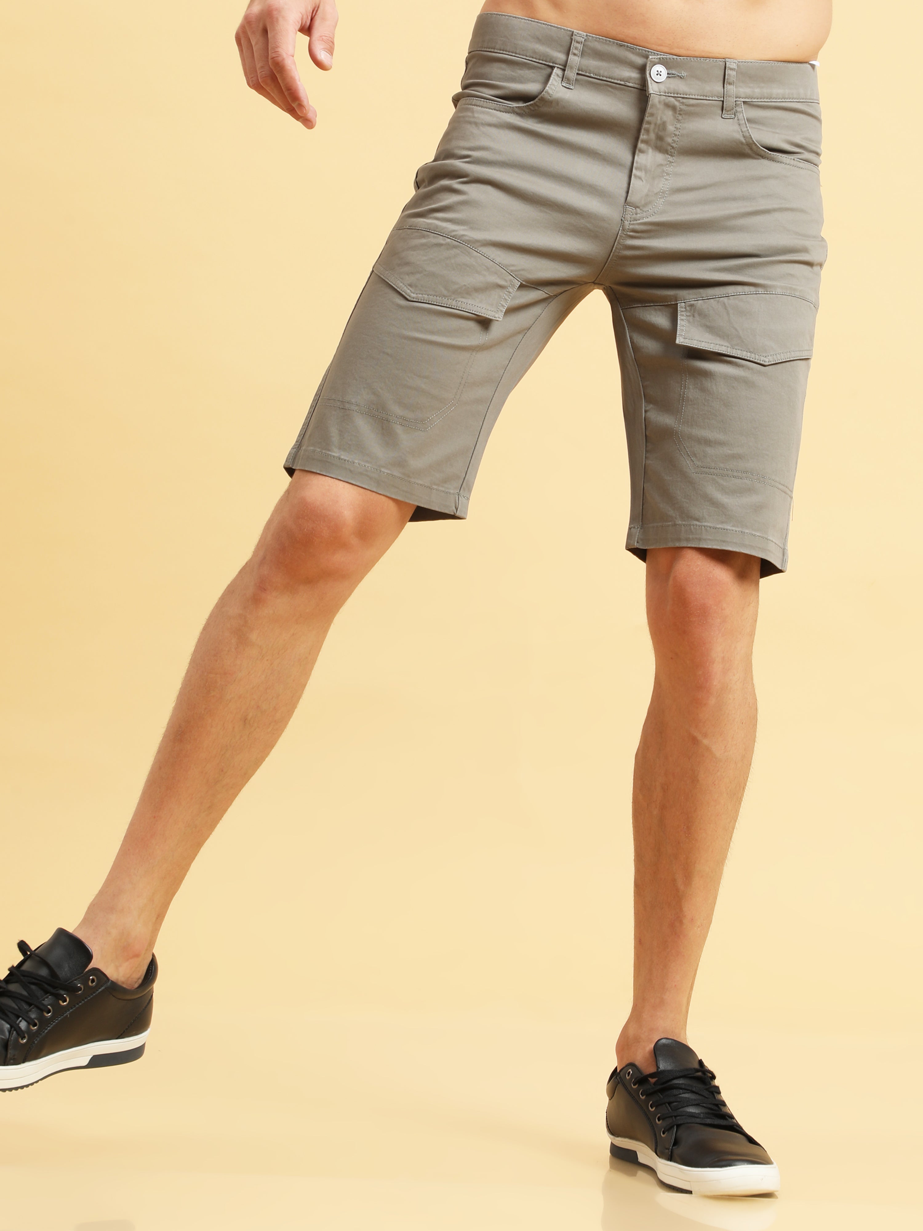 Vibrant Grey Shorts